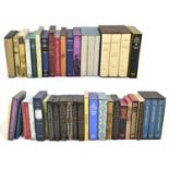 FOLIO SOCIETY; a collection of thirty-seven volumes including The Works of Oscar Wilde in three
