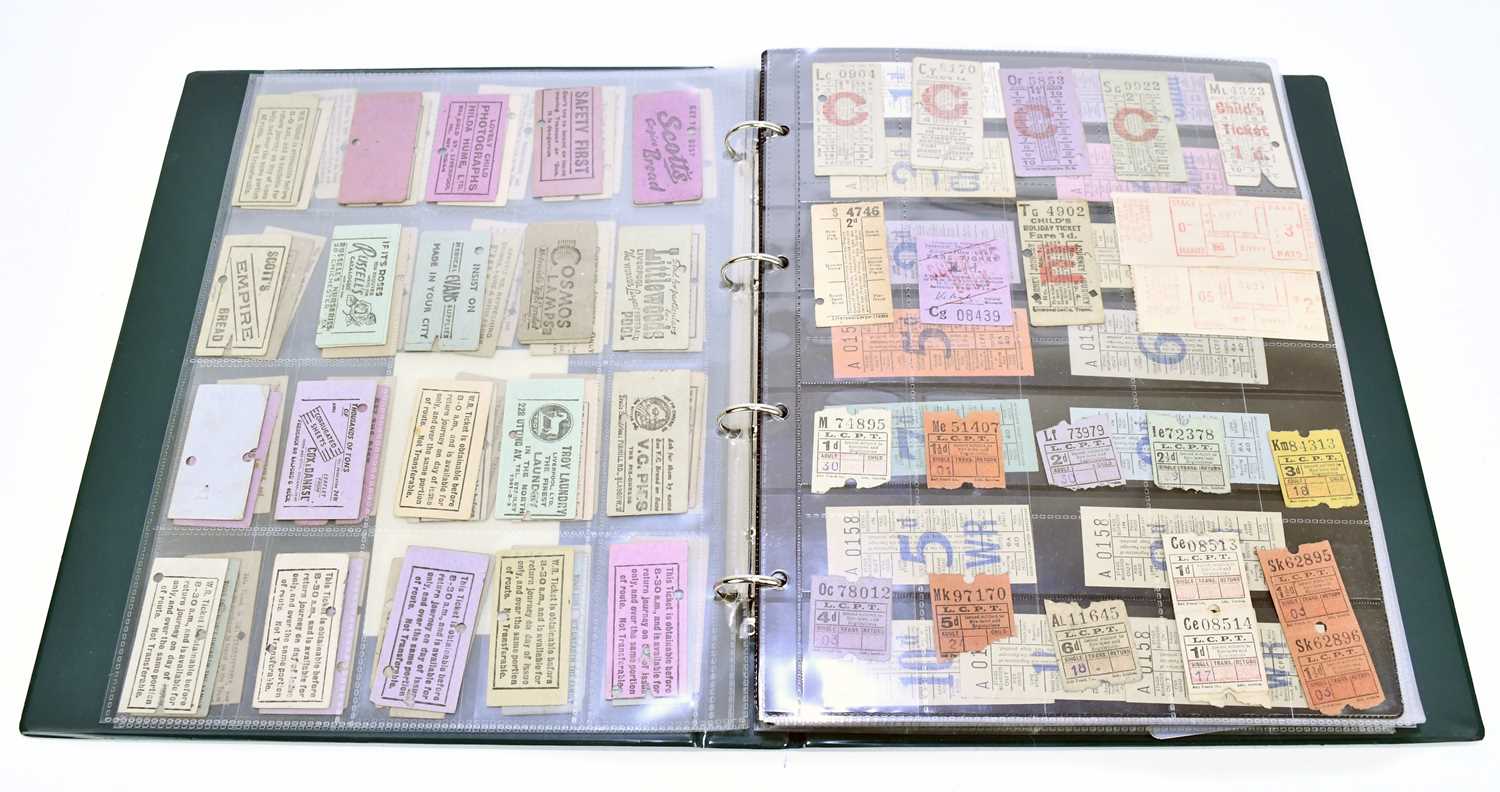 An album containing a large quantity of transport tickets to include no value tickets, London - Image 2 of 6