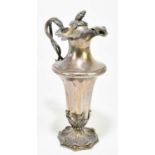 JOSEPH & JOHN ANGELL; a Victorian hallmarked silver claret jug, London 1839, with fruiting vine