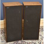 A pair of Celestion Ditton 25 speakers, height 82cm, width 36cm, depth 28cm. Condition Report: Light