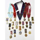 MASONIC INTEREST; a group of jewels to include a President medal, a Service medal, a Tripled