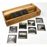 A collection of thirty-two late 19th/early 20th century Magic Lantern slides, predominantly New