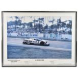 TONY HENTON; a photograph, 'Le Mans 1988', signed by Andy Wallace, Jan Lamers, Jonny Dumfries,