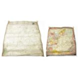 A map of the local area, dated to the back, 1731, together with further example dated 1635,