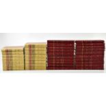 RUSKIN (JOHN); twenty leather bound volumes of Fors Clavigera, letter to the workmen and labourers