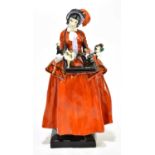 LESLEY HARRADINE FOR ROYAL DOULTON; a figure 'The Sketch Girl" (model 444), introduced 1923,