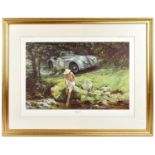 † ALAN FEARNLEY; a signed limited edition print, 'Summer of 1950', signed lower right, 662/870, 61 x