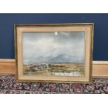 † FRANK EGGINTON; watercolour, 'Twelve Pins, Connemara', signed lower right, 75 x 53cm, framed and