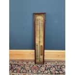 An Admiral Fitzroy's barometer, length 94cm.