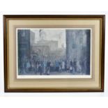 LAURENCE STEPHEN LOWRY RBA RA (1887-1976); two limited edition prints, 'Outside the Mill' and 'The