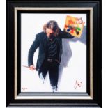 FABIAN PEREZ; a signed limited edition textured print, 'Neo Emotionalism The New Era', signed