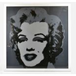 SUNDAY B MORNING; after Andy Warhol, open edition screenprint on museum board, 'Marilyn Monroe' 11.