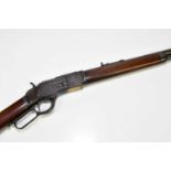***SECTION 1 FIREARMS LICENCE REQUIRED*** WINCHESTER; an 1873 model .44 WCF under lever repeating