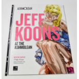 JEFF KOONS (AMERICAN, born 1955); two exhibtion lithograph posters for Ashmolean Gallery Oxford, (