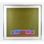 † ROBYN DENNY (1930-2014); a signed limited edition print, abstract, signed lower right, 10/75, 79 x