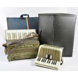 Four vintage piano accordions including a Hohner example (4).