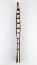 † ANNIE TURNER (born 1958); 'River Ladder', a stoneware sculptural form/wall piece covered in