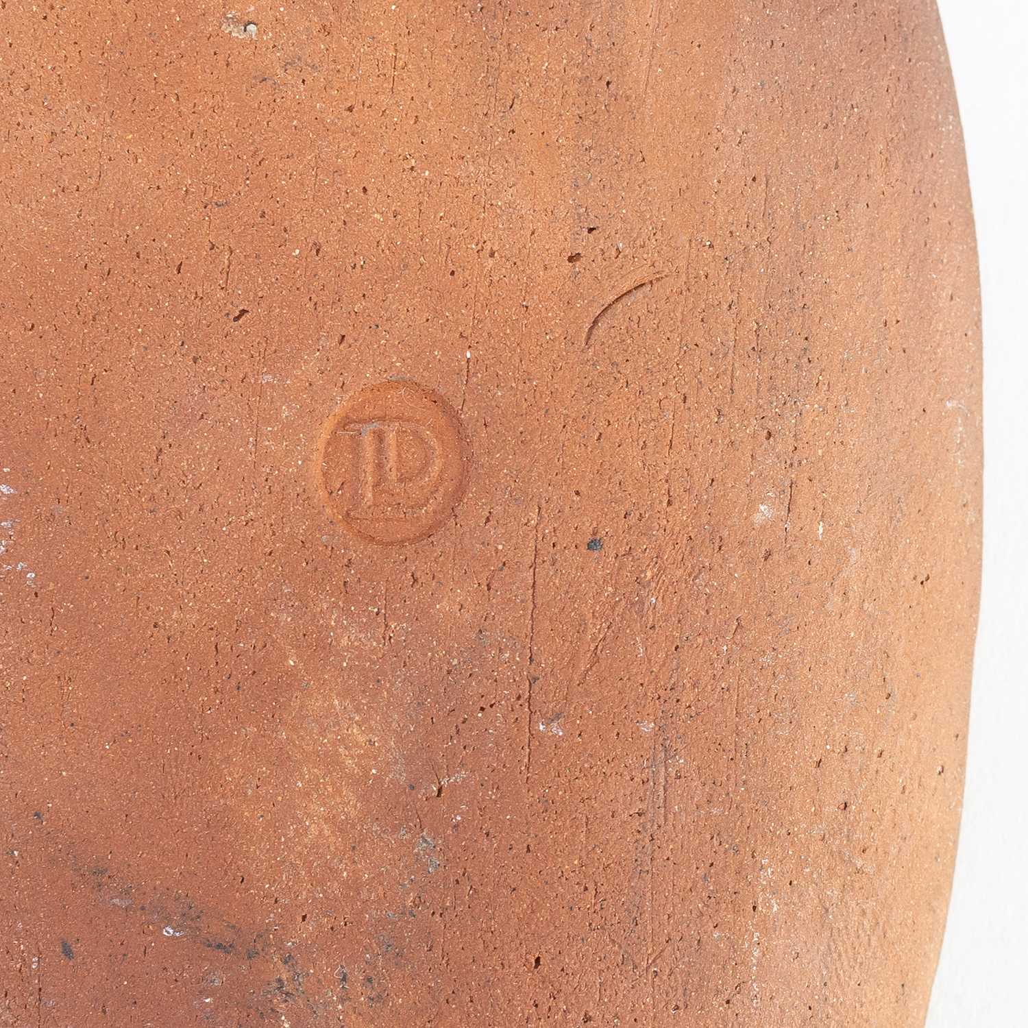 † DAVID LEACH (1911-2005) for Lowerdown Pottery; three small oval tin glazed earthenware trays - Image 3 of 5