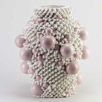 † ANDREA SALVATORI (born 1975); 'Composizione 40100 #12 (Fluffy)', a 3D printed glazed earthenware