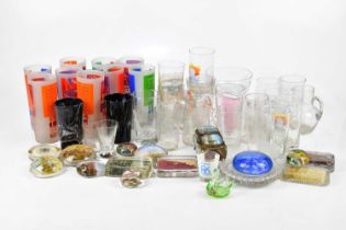 VARIOUS EXHIBITIONS; a quantity of glassware including Glasgow 1988 through to more modern