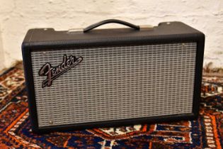 FENDER; a '63 re-issue Reverb unit, with owner's manual.