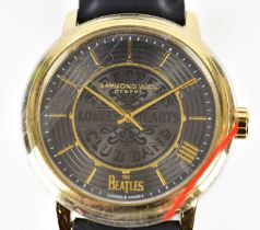 RAYMOND WEIL; a rare limited edition 'The Beatles, Sgt Pepper's Lonely Hearts Club Band' wristwatch,