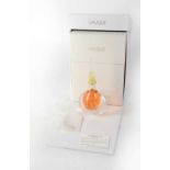 LALIQUE; Flacon Collection 2022, signed and no.0340, 2.7fl oz, 80ml, in original case and outer.