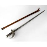 A George VI Hobson & Sons (London) Ltd Lexington Street London officer's straight blade sword with