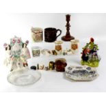 A group of late 19th and early 20th century ceramics to include various items of crested ware