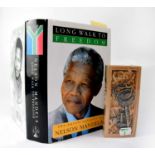 NELSON MANDELA; 'Long Road to Freedom', bearing signatures of Nelson Mandela and FW de Klerk, and