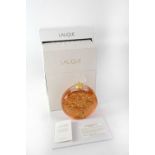 LALIQUE; Flacon Collection 2020 parfumerie, signed and no. 0541, 'Orchidée', 8.45fl oz, 250ml, in