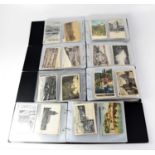 Four albums of 20th century mixed European topographical postcards (approx. 800).