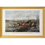 HESTER AFTER JOHN STURGESS: hand coloured stippled engraving 'The Liverpool Grand National