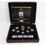 THE LONDON MINT; the '1948 Olympic Year Coin and Stamp Set', limited edition no.215/381,