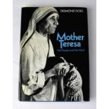 MOTHER TERESA; 'Her People and Her Work', bearing signature and dedication to inner page and