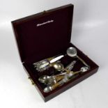 A Royal Danish American International Sterling part canteen of cutlery, eight place settings