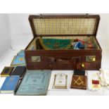 Masonic collectibles to include regalia, ephemera, sashes for South Central Lancashire Knights