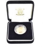 ROYAL MINT; a 2004 proof sovereign, encapsulated, with presentation case and certificate of