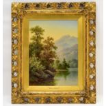 D. H. WINDER; oils 'Rydal Water', dated 1903, signed bottom left, 39 x 29cm, in gilt wood frame with