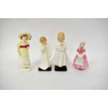 ROYAL DOULTON; four figures comprising 'Top o' the Hill', 'Betsy', HN126 'Lady Fayre', and HN2267 '