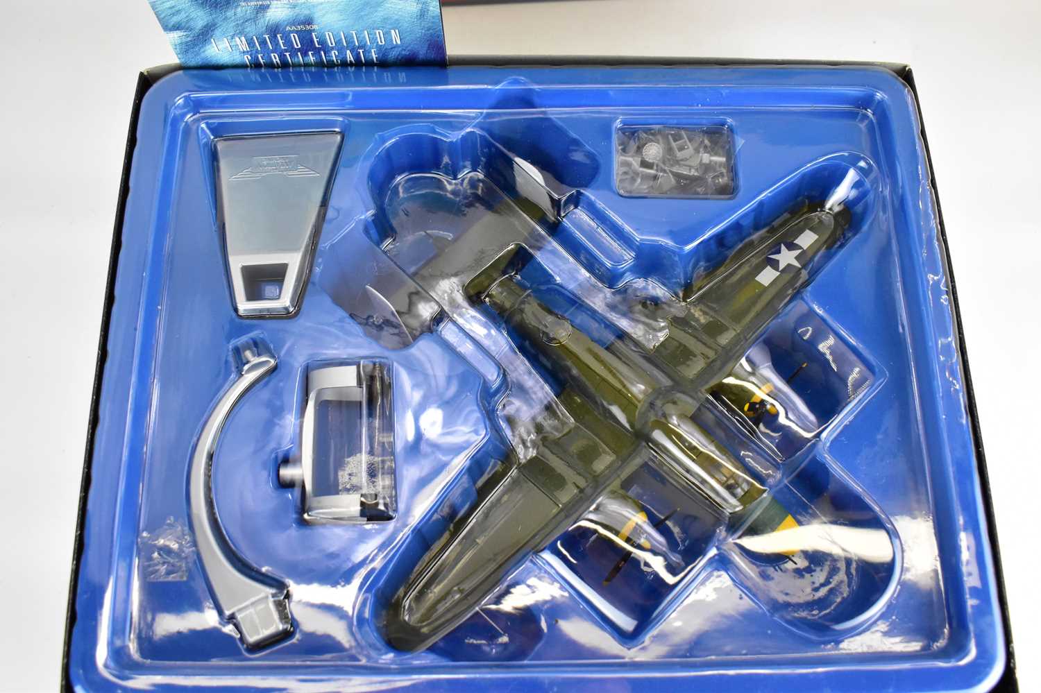 CORGI; two collectors' WWII scale model aeroplanes from the 'Aviation Archive' collection, - Image 3 of 3