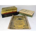 A group of books, mainly relating to Gilbert and Sullivan, including 'Songs of Two Savoyards',