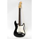 FENDER; a Squier Bullet Strat electric guitar, length 96cm.