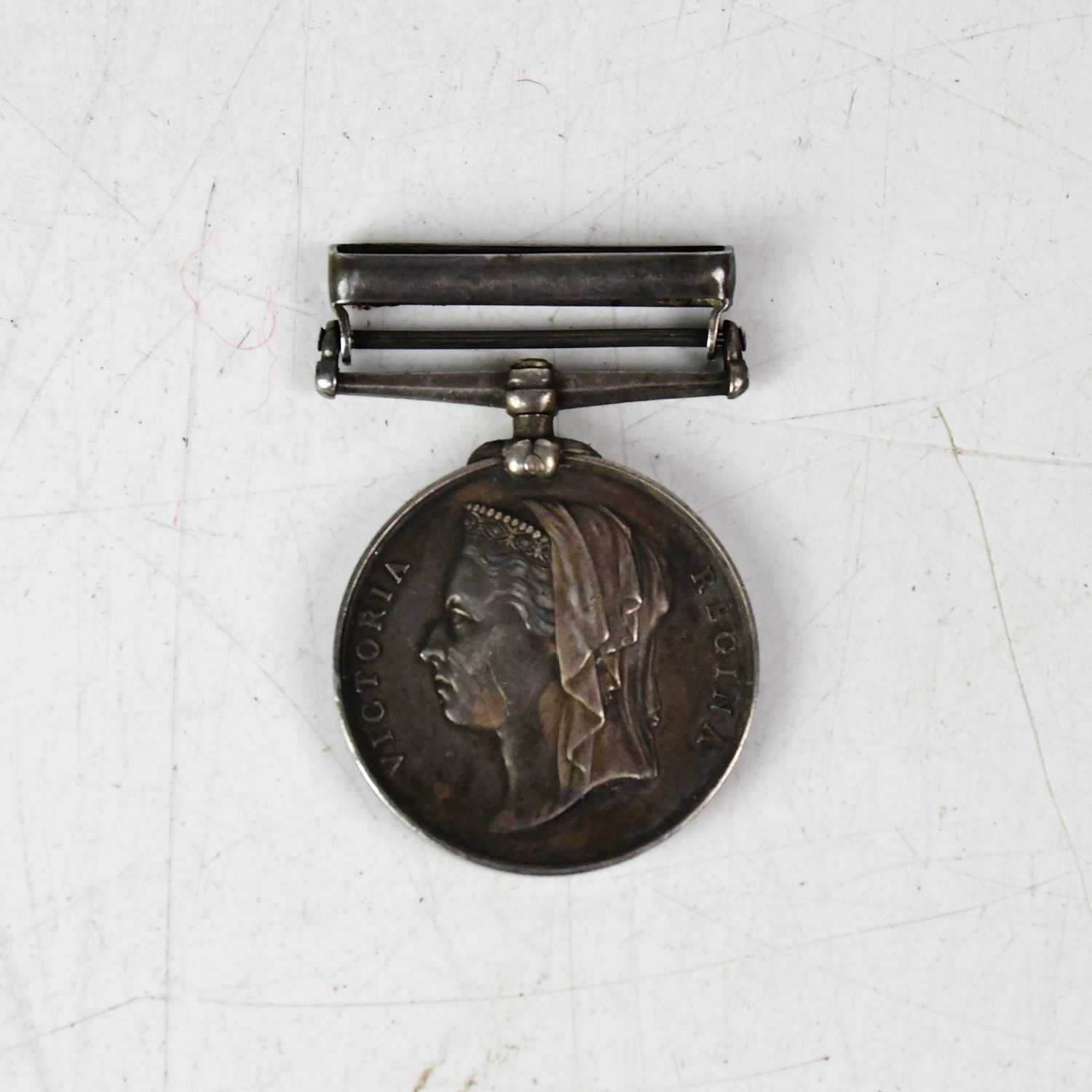 An East and West Africa Medal with Benin 1897 clasp, unascribed. - Image 2 of 2