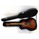 WESTFIELD; a cased six-string acoustic guitar, model no.B200SB, length 105cm.