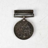 An East and West Africa Medal with Benin 1897 clasp, unascribed.