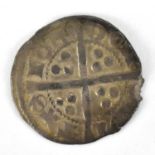 An Edward I 1279-1344 hammered one silver penny.