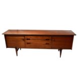 JOHN HERBERT - A. YOUNGERS LTD; a 1960s teak Afrormosia wood sideboard from the 'Fonseca' range,