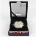 THE ROYAL MINT; 'The Christening of HRH Prince George of Cambridge 2013 UK £5 Silver Proof