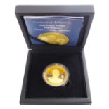 HATTONS OF LONDON; 2022 Prince William 40th birthday gold proof double sovereign, 22ct gold,